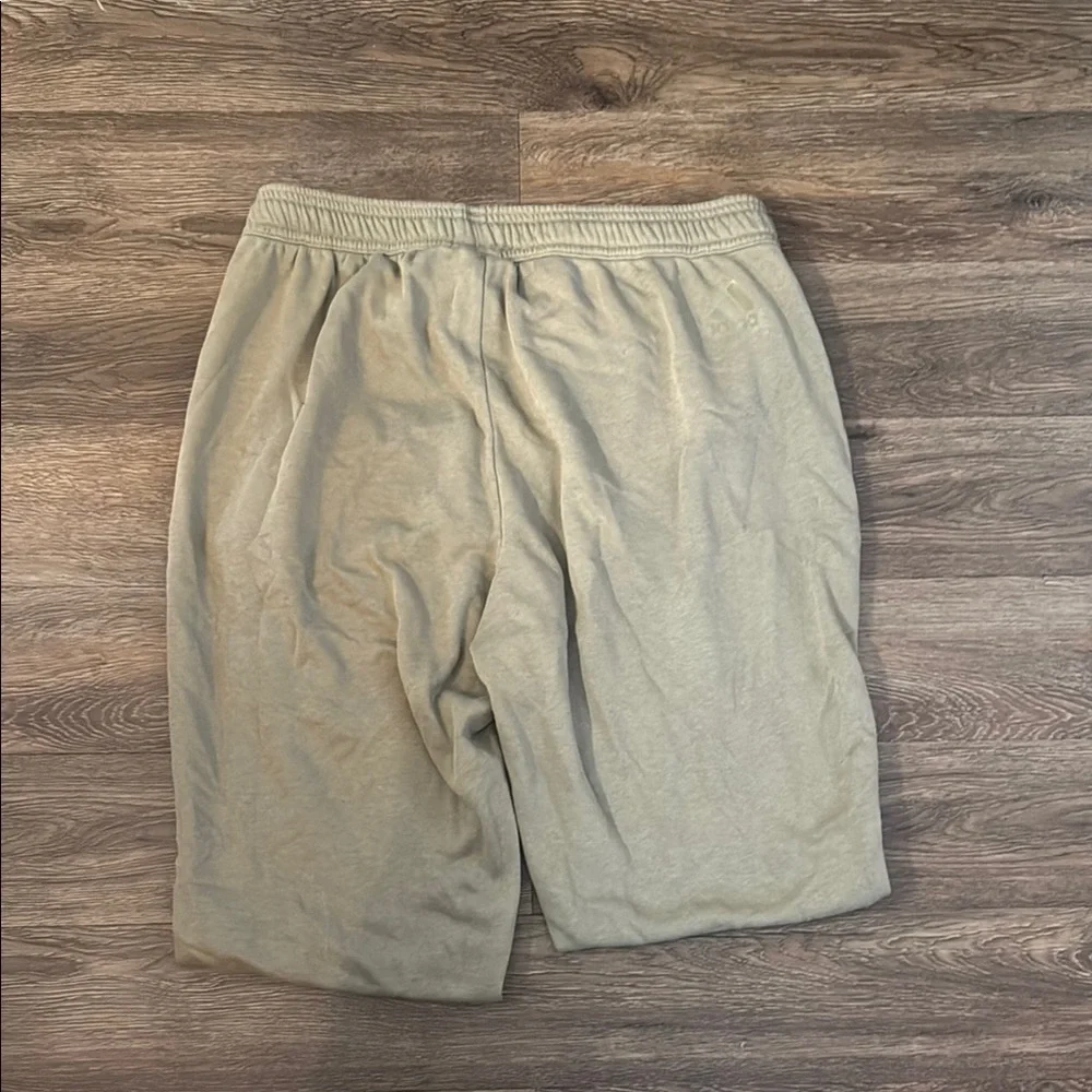Adidas Beige Joggers Size Large - Picture 3 of 3